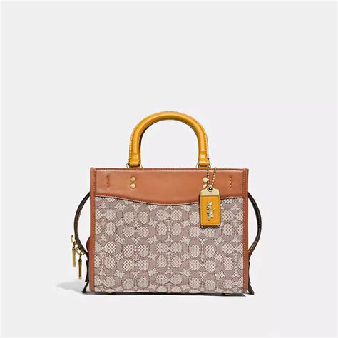 coach rogue satchel for cheap|Rogue Bag 25 In Signature Textile Jacquard .